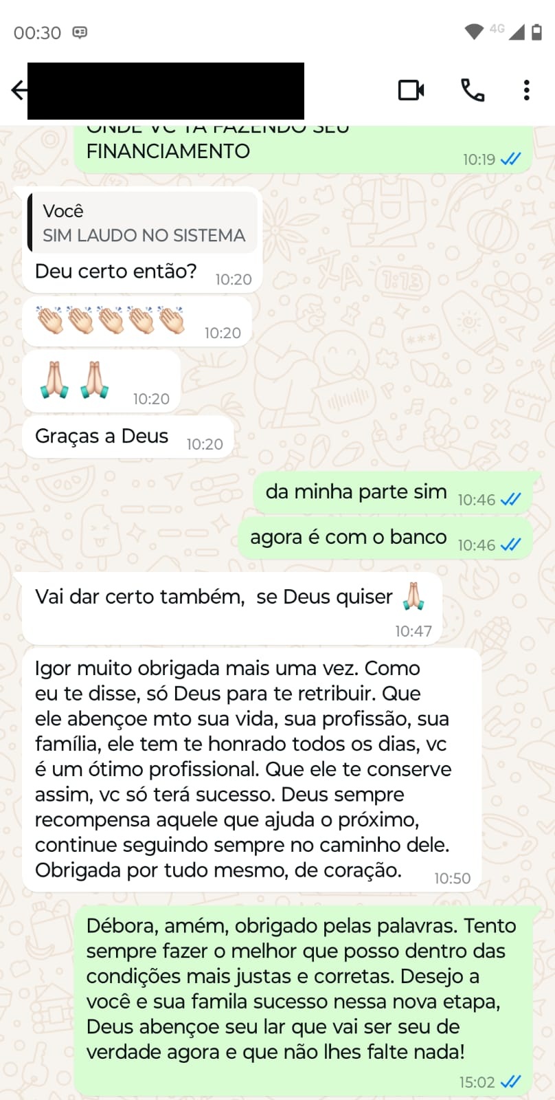 Depoimento de cliente